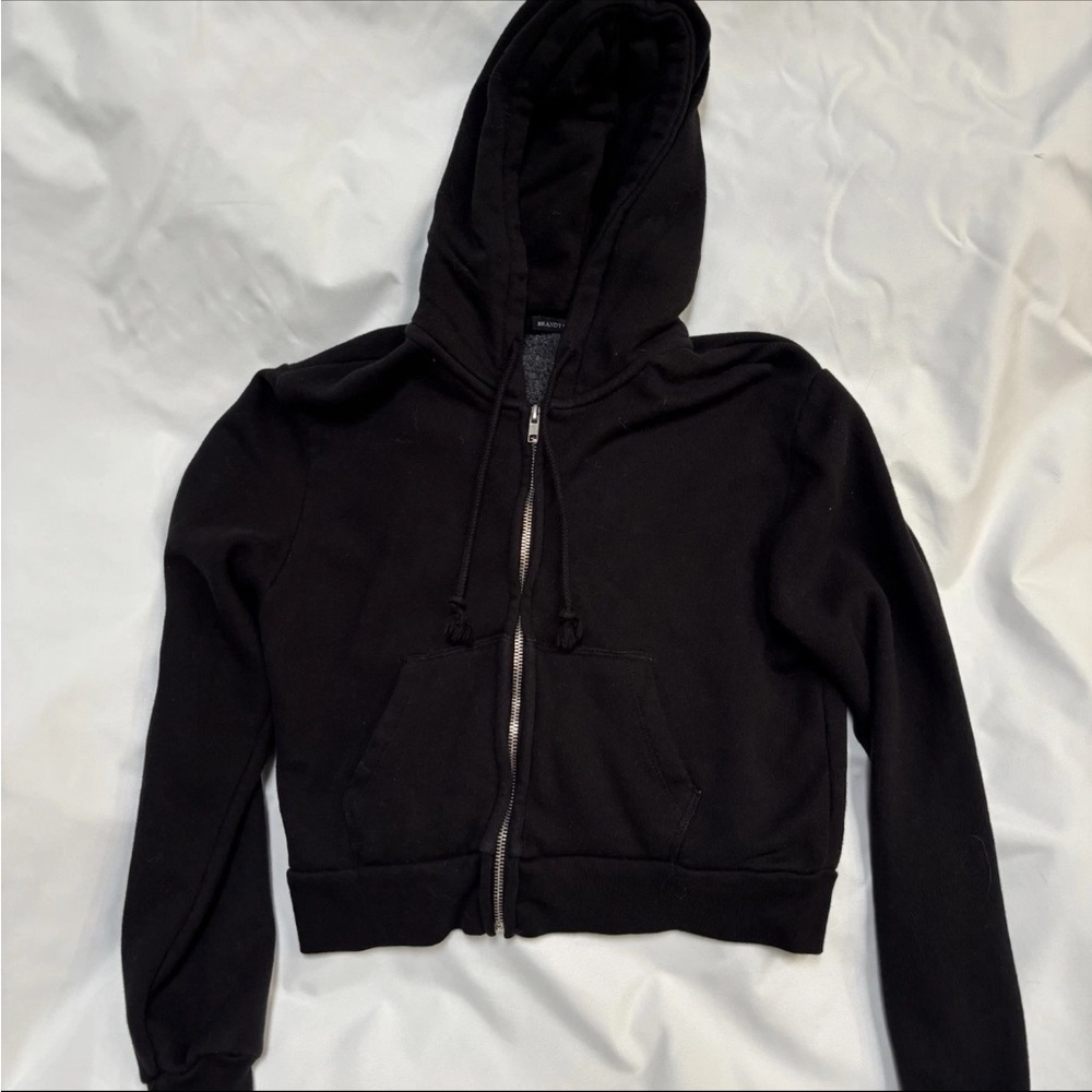 Brandy Melville Black Christy Hoodie